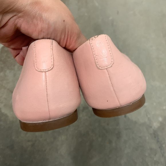 Hush puppies pink genuine leather ballet flats - Picture 3 of 5